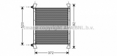 AVA QUALITY COOLING vl5029 -  Конденсатор, кондиционер